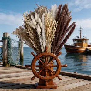 No Water, No Fuss: Dried Pampas Grass Bouquet