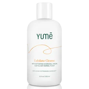 EXFOLIATE CLEANSE Exclusive Extension Haircare | Hair Extension Shampoo With Activated Charcoal, Kaolin Clay & Oat Kernel Flour | Strengthening, Moisturizing & Detoxifying