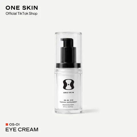 OneSkin OS-01 EYE Peptide Cream – Hydrating Eye Cream for Smoother, Firmer-Looking Skin – 0.67 fl oz