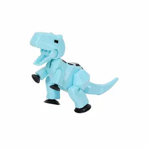 StikBot Mega Dino | Ice Blue - Stop Motion Action Figure
