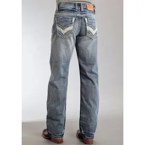 Men's Stetson 1312 Light Wash Jeans