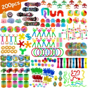 Bulk 200pcs/350pcs/116pcs/250pcs/126pcs Fun Novelty & Toys Assortment| Party Favor,Giveaways,Prizes,Rewards For Parties,Classrooms,Carnivals,Egg Hunt,Candy Alternatives Christmas Gifts