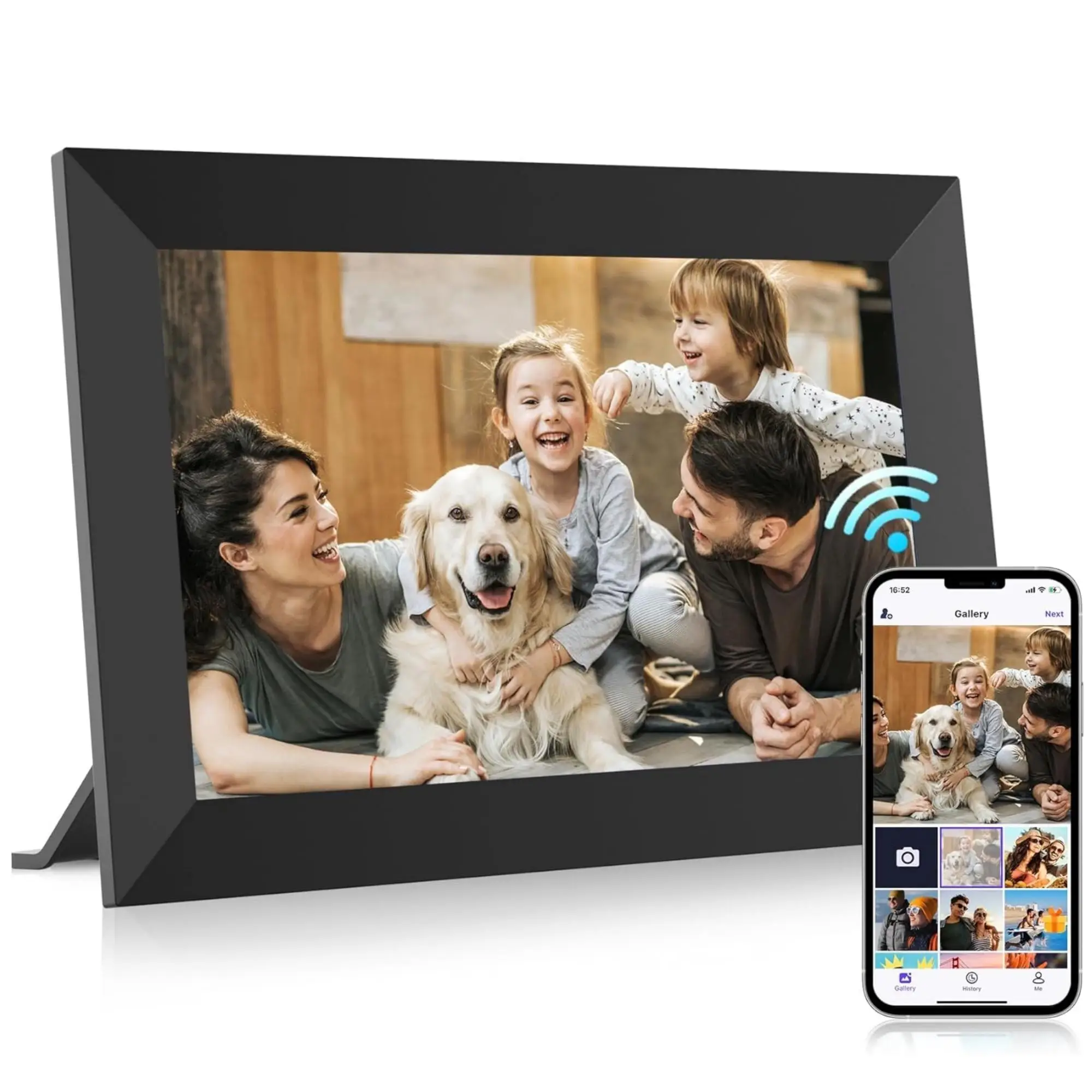 Creative Touchable Smart Picture Frame for Mean Girls Decorations, Wi-fi Connected Hd Image Display, Portable Electronic Photo Frame for Home Decor, R