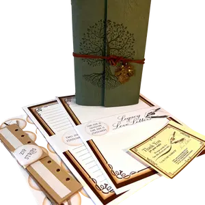 "Rooted" (EXCLUSIVE) - Legacy Letter Bundle - Keepsake Letter Binder - A6 5"x7" - Leather Like Binder - Stationery Package