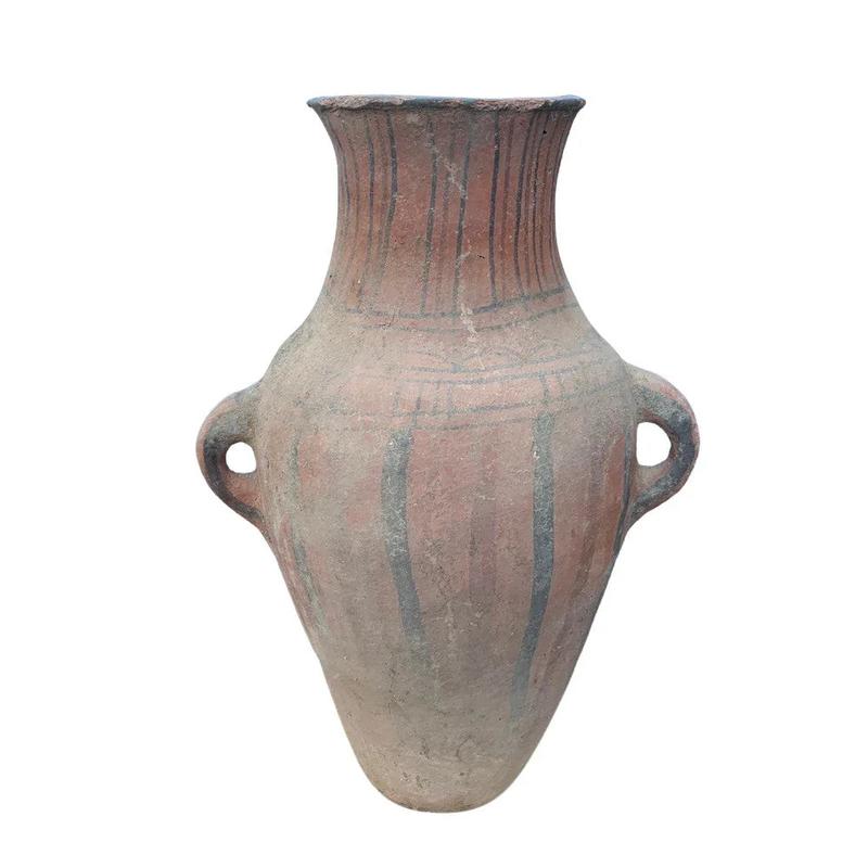 Antique Moroccan Terracotta Olive Jar - Medium