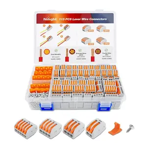 Nilight 115Pcs Lever Wire Connectors Kit