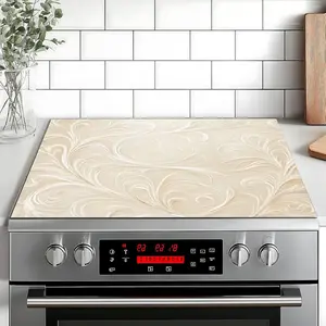 Non-Slip Rubber Oven Mat, Kitchen Stove Protector, Multi-Purpose Cooktop Cover, Fits Ovens, Washing Machine, Dryer, Mouse Pad, Cooking