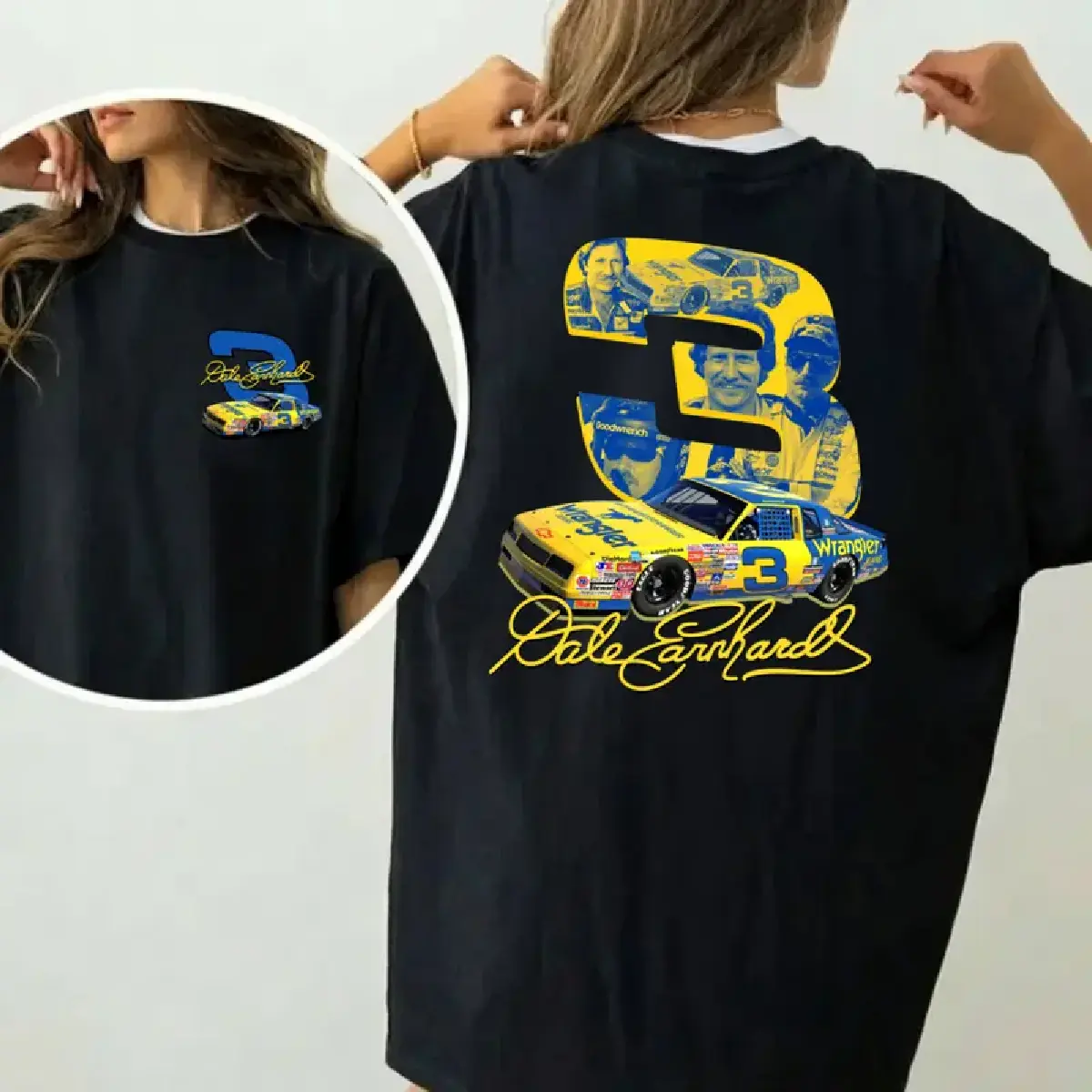 Dale Earnhardt 03 Vintage T-Shirt, Unisex Nascar Sweatshirt, Classic Racing Fan Tee, Gift For Man And Women