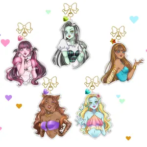 Monster Girls Keychain