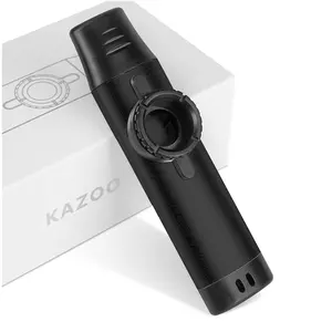 Kazoos with 5 extra Membranes, Metal Kazoo with Adjustable Tone for Guitar, Ukulele, Violin, Piano, Keyboard, Easy to Learn Musical Instruments for Kids/adults
