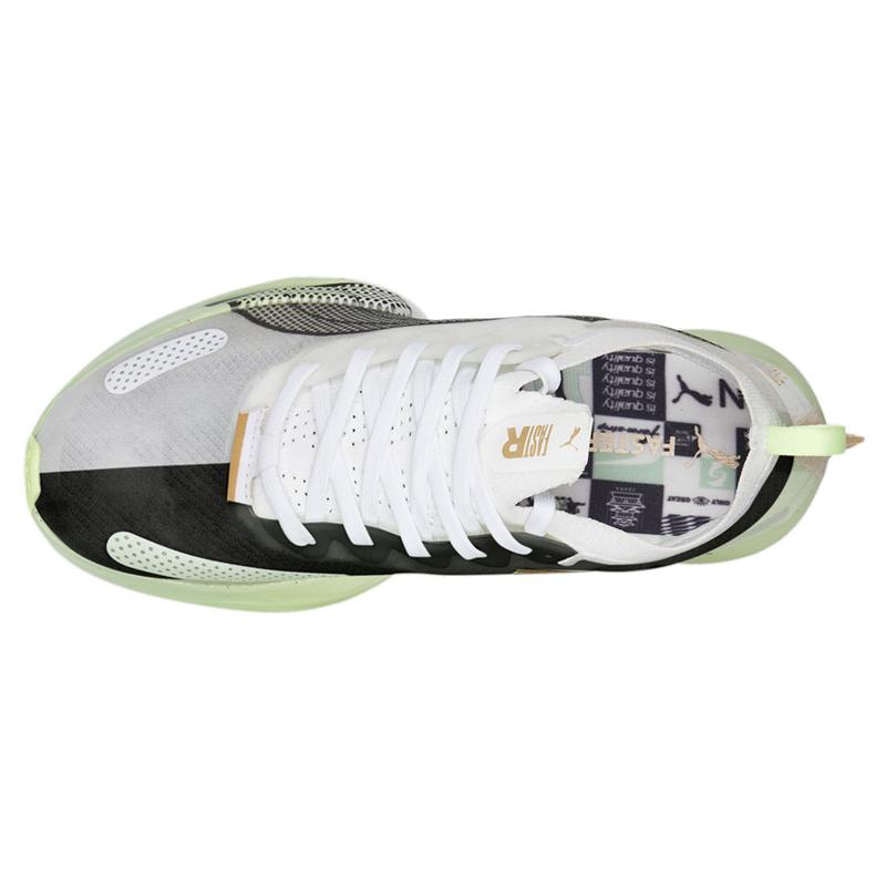 PUMA Womens Fast-R Nitro Elite Run 75 Running Sneakers Shoes - Green