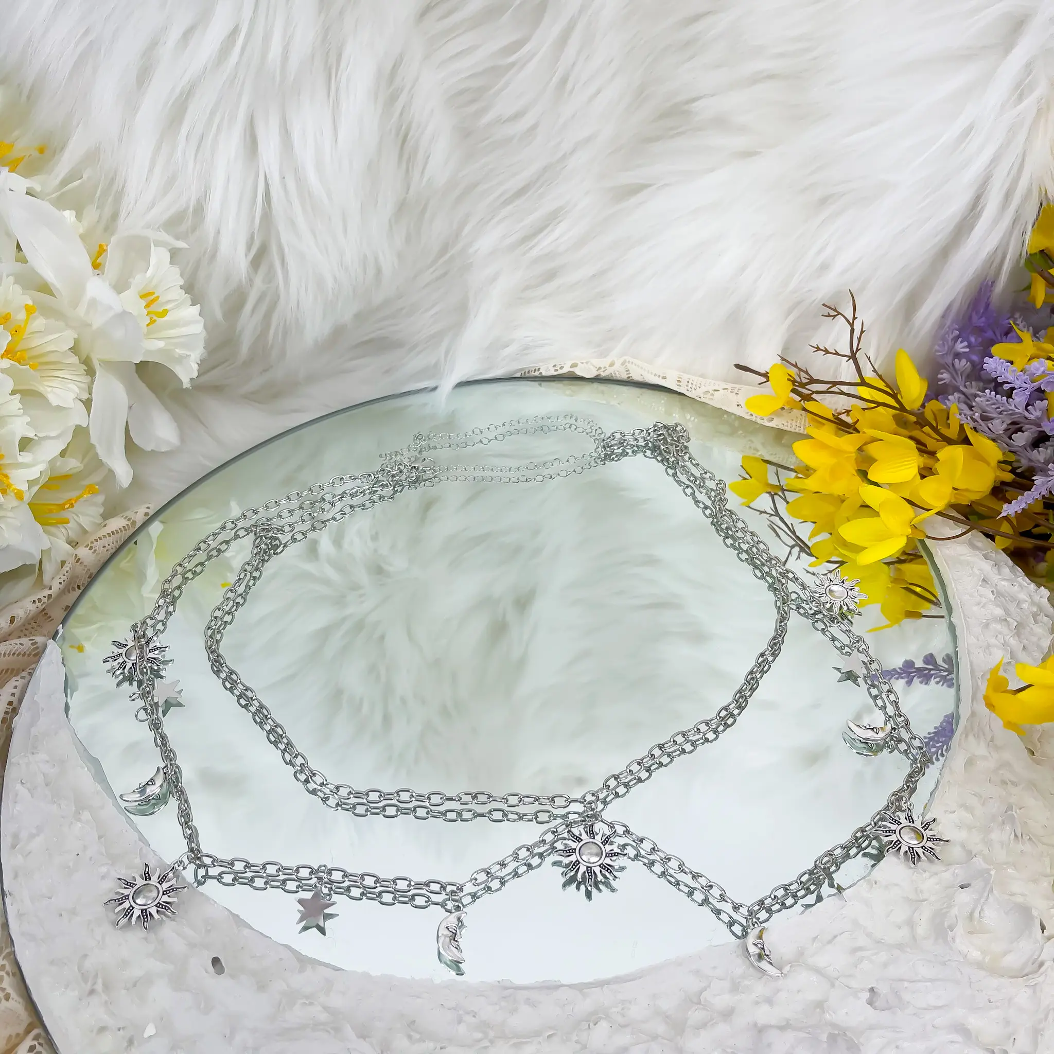 Silver Double Layer Sun