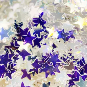 Starman Loose Glitter - Slayfire Cosmetics Iridescent Star Shaped Cosmetic Glitter