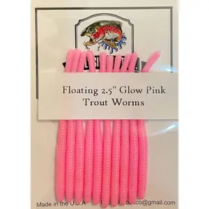 2.5 inch Trout Worms