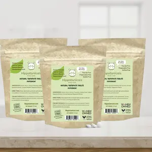 Value Pack Natural Peppermint Toothpaste Tablets Bundles