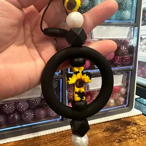 Car Charm: Sunflower