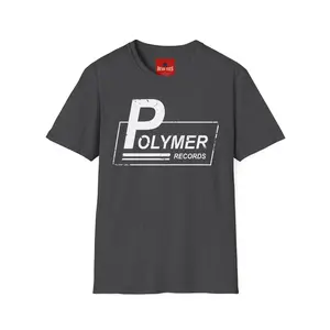 Polymer Records Iconic Label - Unisex Softstyle T-Shirt