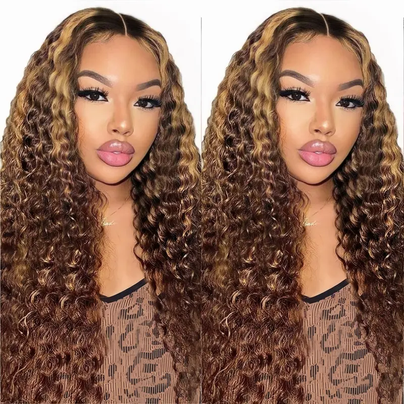 full lace human hair ombre wigs - TikTok Shop display picture 3