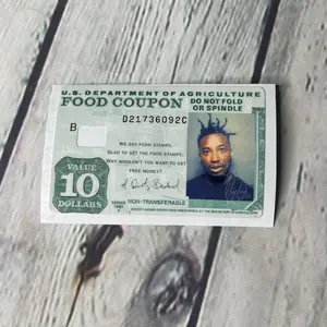 Funny Food Stamp Card Credit Card Skin - Protect Your Credit Card in Style