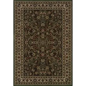 Oriental Weavers Ariana 213G8 Indoor Runner Rug - Green/Ivory, Polypropylene & Cotton, 2x8 (2 ft. 3 in. x 7 ft. 9 in.), Natural Focal Point, Versatile Design Element