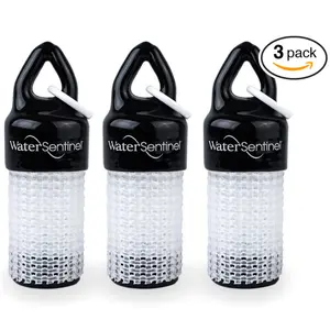 WaterSentinel WSD-1 Scale Lime & Hardness Guard Dishwasher Cartridge UNIVERSAL 3-Pack Food-grade NSF-listed Polyphosphate Safe for All Dishes Long-lasting 6 Months