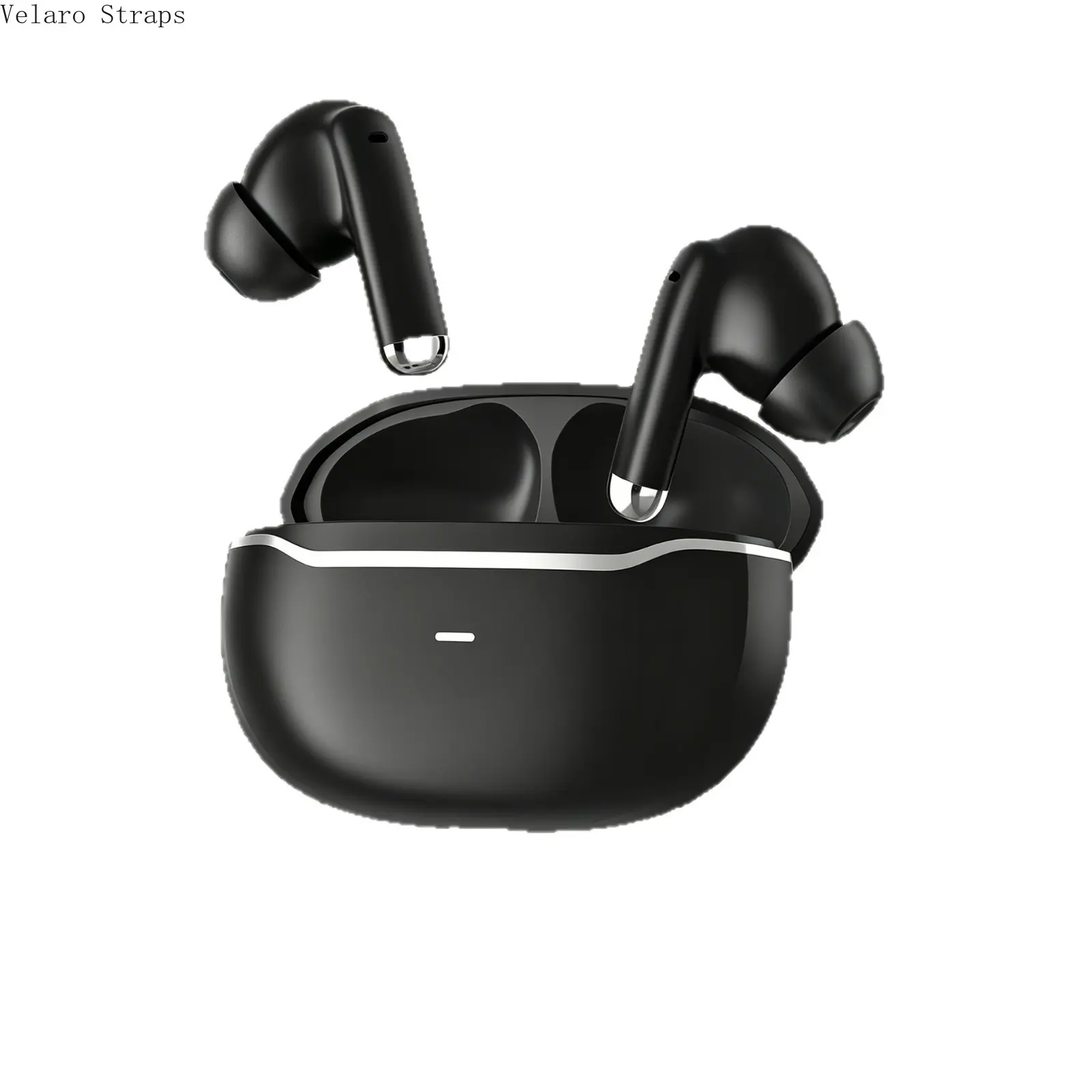 Matte In-Ear TWS Bluetooth Electronic Headset with Hi-Fi Audio, Noise Reduction, Chargeable LED Display Portable Case, Compatible with iOS/Android