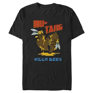 Men's Wu-Tang Clan Killa Bees Artwork Logo T-Shirt