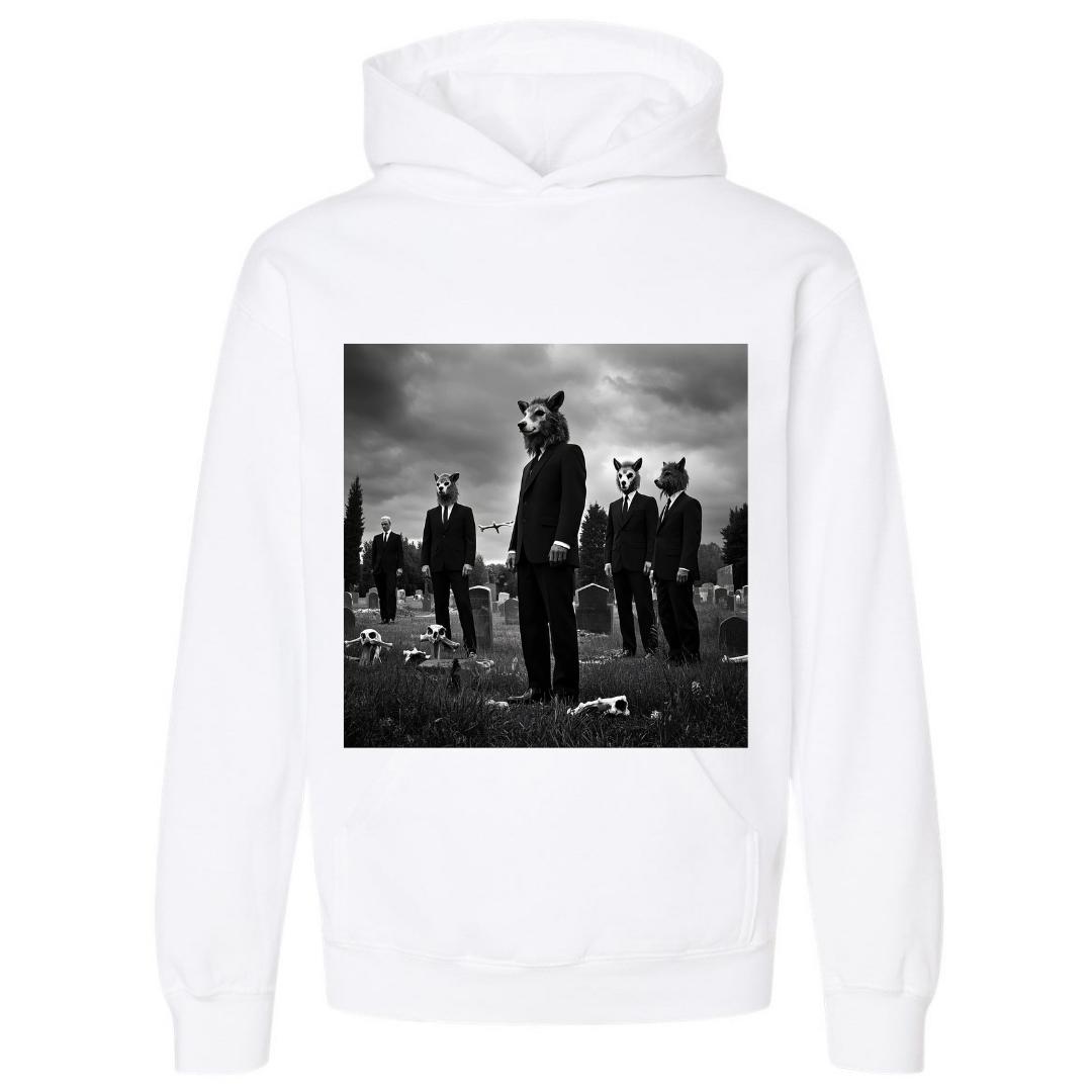 Unleash Your Inner Maverick | Animal Headed Gentlemen Hoodie - Mysterious Elegance Meets Unique Style Unleash Your Inner Maverick | Animal Headed Gentlemen Hoodie - Mysterious Elegance Meets Unique Style