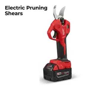 Milwaukee Portable Lithium Powered Pruning Shears，Integrates Stable 100W Output And Durable 65mm Cutting Blade，Ergonomic Lightweight Body Reduces Operation Burden，Suitable For Landscaping，Farm Planting And Multi Scene Daily Gardening Work