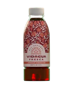 Vidagua Jamaica/Hibiscus Agua Fresca – Fruit Drink (12-Pack)