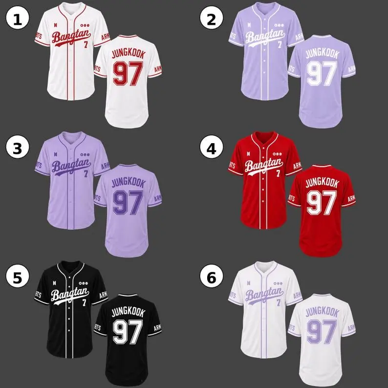 Arirang Tour Baseball Jersey, Kpop Concert Jersey, Fan Shirt, Music Tour Outfit