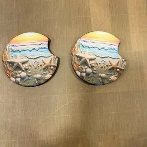 Seashell Car Coaster