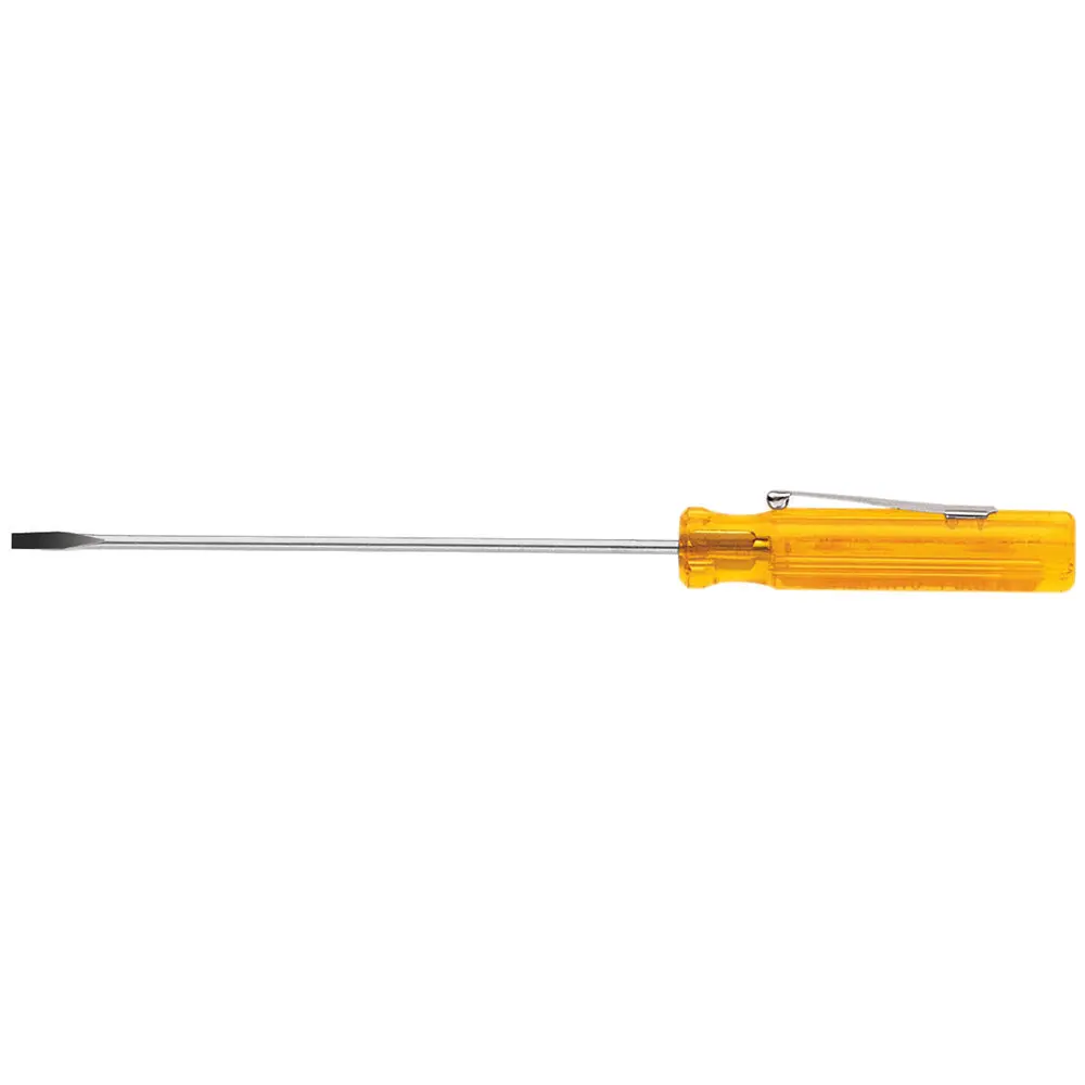 Klein Tools A116-2 Pocket Clip Screwdriver, 3/32" Tip, 2" Shaft