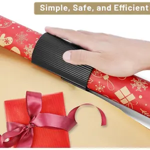 High Precision Paper Cutter Knife, Manual Cutting Tool for Christmas Gift Wrapping, Portable Sliding Paper Trimmer, Handmade Scrapbook Scissors