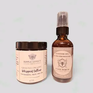 Radiance Duo - Grass Fed Tallow + Frankincense Face Serum