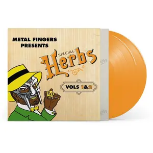MF Doom - Metal Fingers Presents: Special Herbs Vol. 1 & 2 - Orange  [VINYL RECORD - LP] Colored Vinyl, Orange