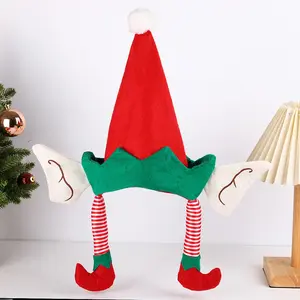 Christmas Irish Festival Elf Hat Decorations, Halloween Elf Hat, Christmas Hat, Creative Cartoon Design, Festive Accessories