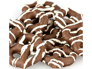 Sugar Free Milk Chocolate Pretzels (No Sugar Added)
