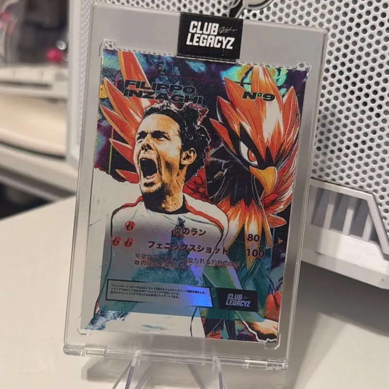 Filippo Inzaghi Club Legacyz - Iconic Footballer Tribute Collectible Item for Fans and Collectors - Perfect Gift for Football Enthusiasts