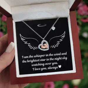 Angel Baby Memorial Necklace, Carried for a moment, loved for a lifetime.