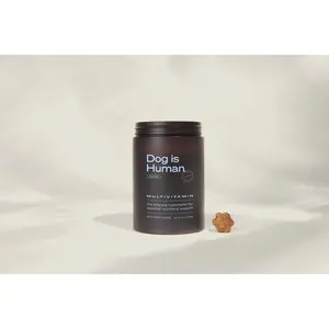 Dog is Human Daily Multivitamin for Dogs (Chicken Flavor) Human-grade, Vet-formulated, Made in Vermont