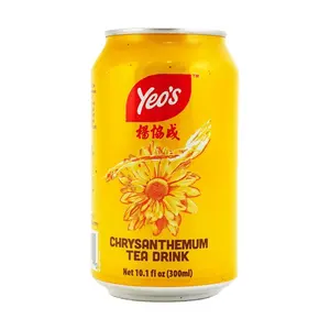 Yeo's Singapore Chrysanthemum Tea Drink, 300ml Cans (No Added Sugar, Natural Flavor)