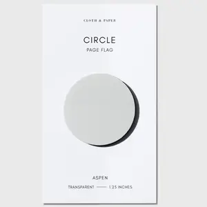 Circle Page Flag | Aspen