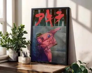 Akira Anime Poster: Vintage Manga Art Print