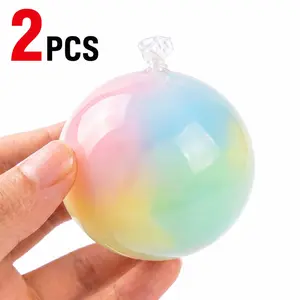 2PCS-Super Relaxing Crispy Handmade Ball, Clear ASMR Sound, Crunchy Wax Skin Squeeze Toy, Slow Rebound Stress Relief, Perfect Gift for Parties and Holidays outdoorfun