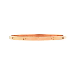 Pre-owned Cartier Love Bracelet 18K Rose Gold Small by Rebag