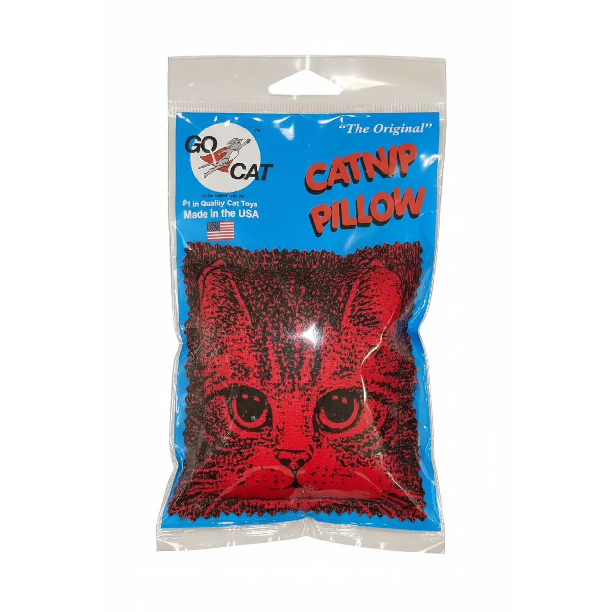 Go Cat Catnip Pillow Cat Toy — Premium USA Catnip