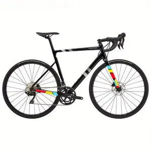 1 pair/2 pieces bicycle front fork sticker, three-color carbon fiber decorative decal - durable PVC material