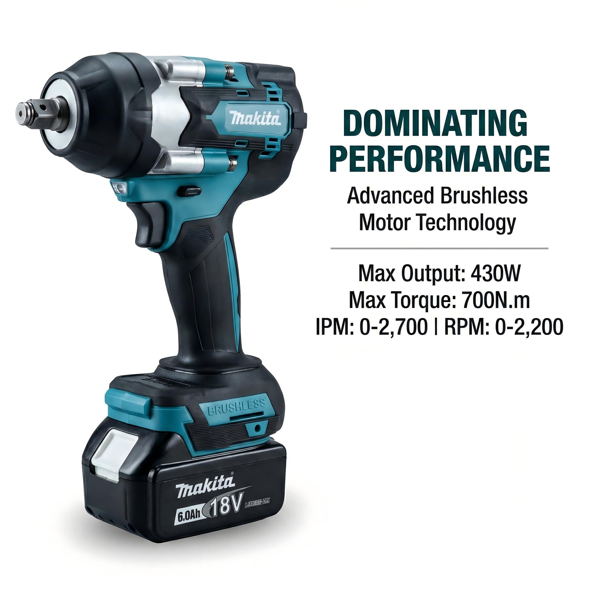 Makita DTW700 impact wrench