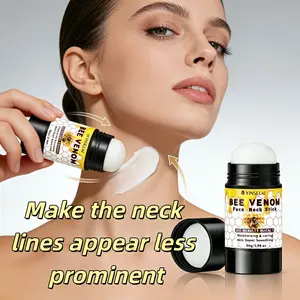 5x Collagen Bee Venom Tightening Chin & Neck Cream, Rich in Collagen, Niacinamide, Hyaluronic Acid, Smooths and Firms Skin, Suitable for All Skins